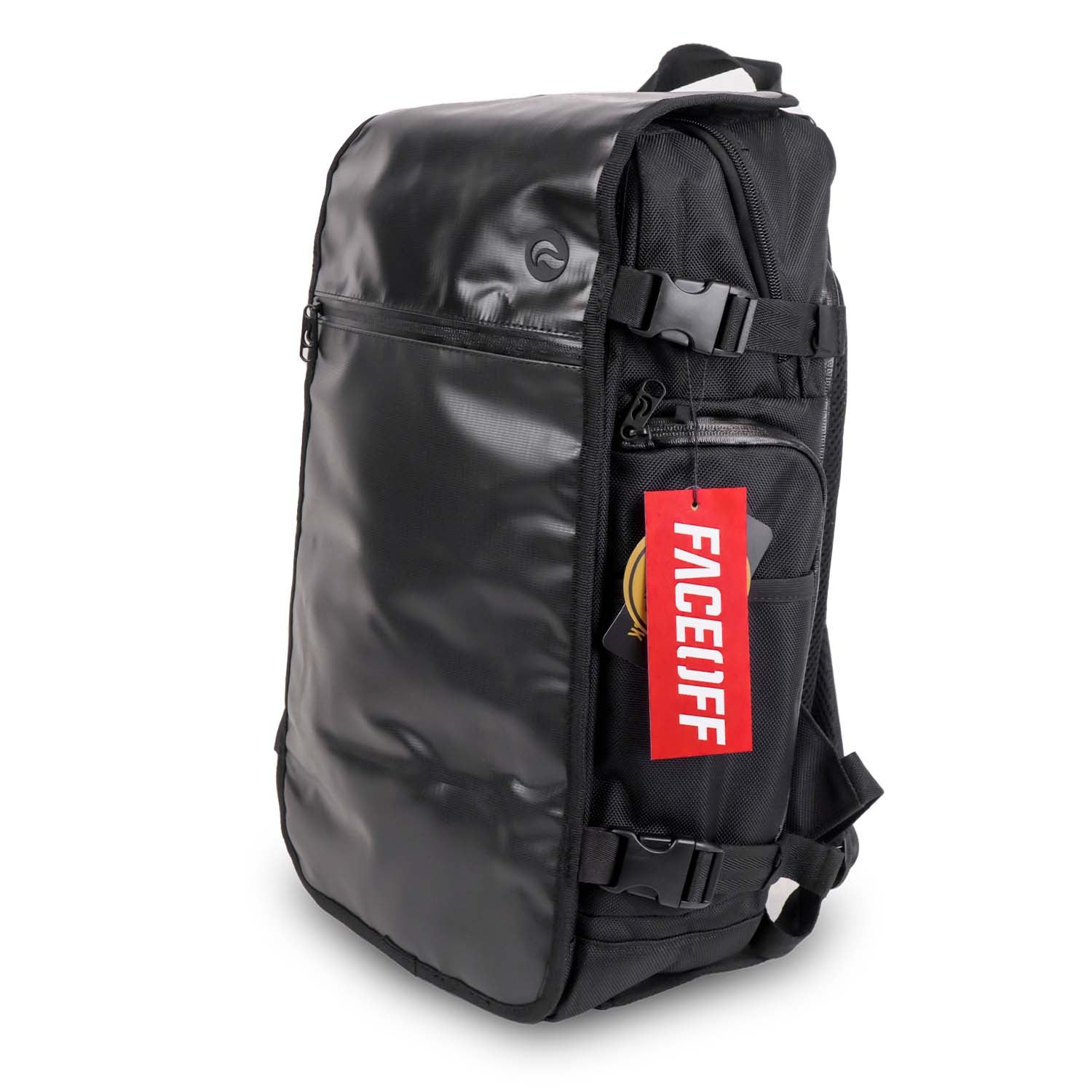 Black Faceoff Backpack
